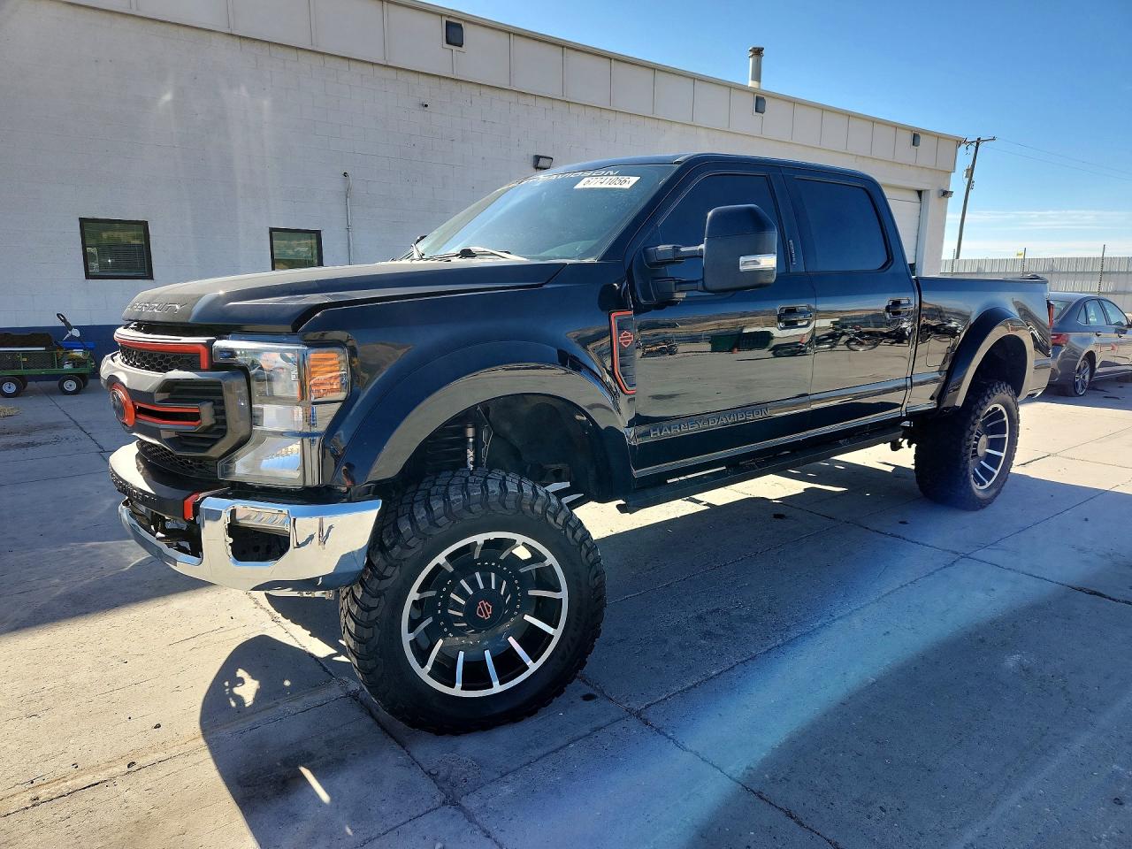 2021 Ford F-250 VIN 1FT8W2BT4MED15543 — COPART salvage auction photo