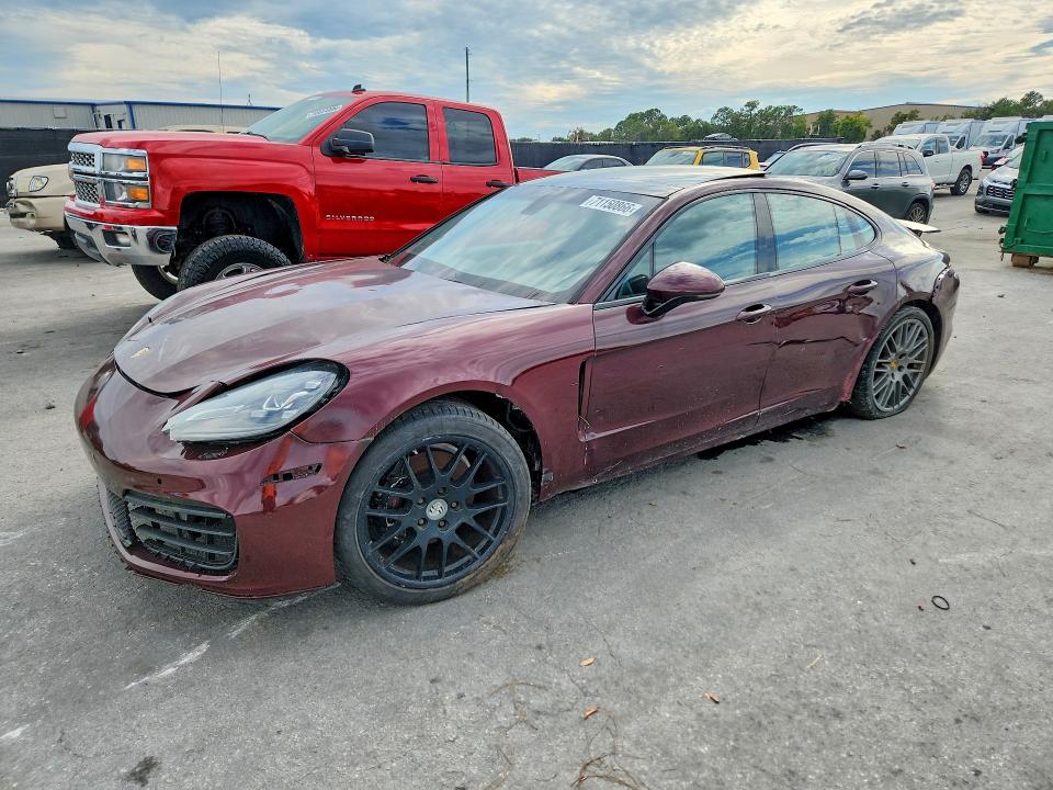 2018 Porsche Panamera VIN WP0AA2A71JL104666 COPART salvage auction — FRONT END, Ca - Salvage Certificate, sold $5,000 on 2026-10-13 (photo 1)