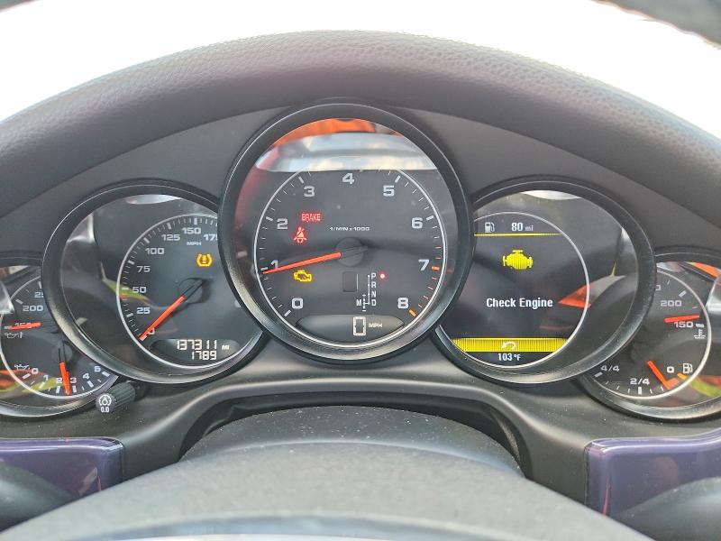 2012 Porsche Panamera VIN WP0AA2A74CL010297 COPART salvage auction — FRONT END, Tx - Certificate Of Title (P), sold $4,450 on 2026-10-01 (photo 9)
