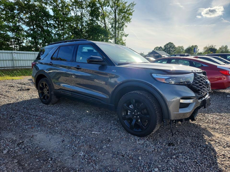 2023 Ford Explorer VIN 1FMSK8KH9PGA65110 COPART salvage auction — FRONT END, Ny - Mv-907A Salvage Certificate, sold $10,100 on 2026-10-05 (photo 4)