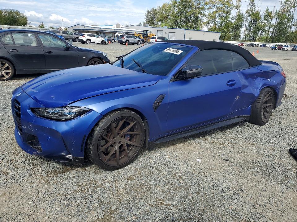 2022 BMW M4 VIN WBS33BA08NCJ71740 — COPART salvage auction photo