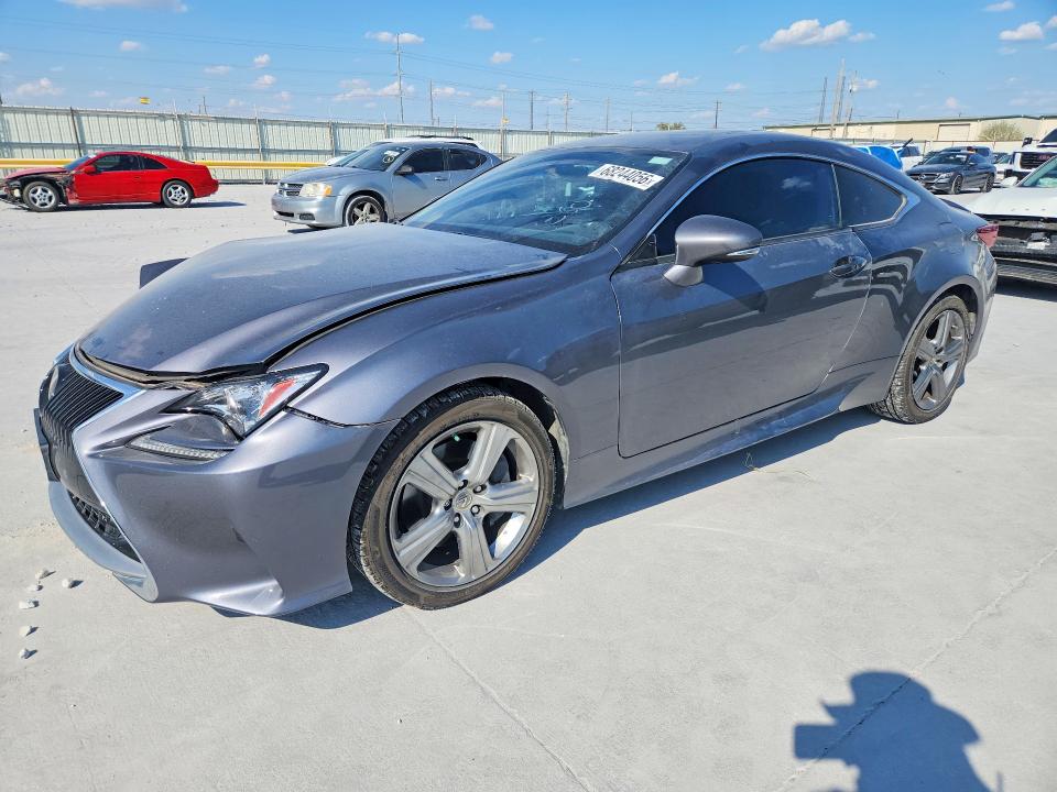 2017 Lexus Rc VIN JTHHA5BC0H5007645 — COPART salvage auction photo