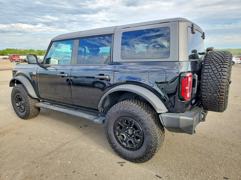2024 Ford Bronco VIN 1FMEE2BP8RLA42419 COPART salvage auction — FRONT END, NY - MV-907A SALVAGE CERTIFICATE, sold $23,700 on 2026-09-18 (photo 2)