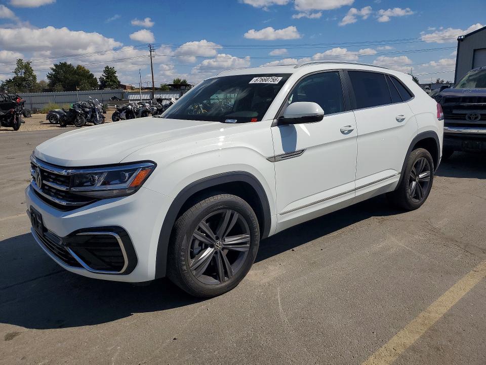 2021 Volkswagen Atlas VIN 1V2RE2CA9MC206543 — COPART salvage auction photo
