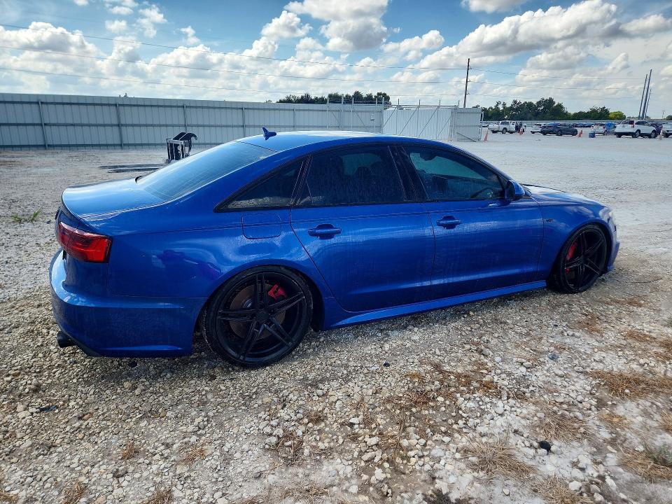 2018 Audi S6 VIN WAUFFAFC1JN032666 COPART salvage auction — MECHANICAL, Tx - Certificate Of Title (P), sold $14,100 on 2026-09-18 (photo 3)