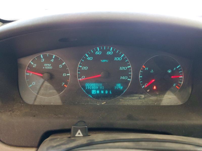 2012 Chevrolet Impala VIN 2G1WC5E34C1305973 COPART salvage auction — HAIL, TX - CERTIFICATE OF TITLE, sold $300 on 2026-10-02 (photo 9)