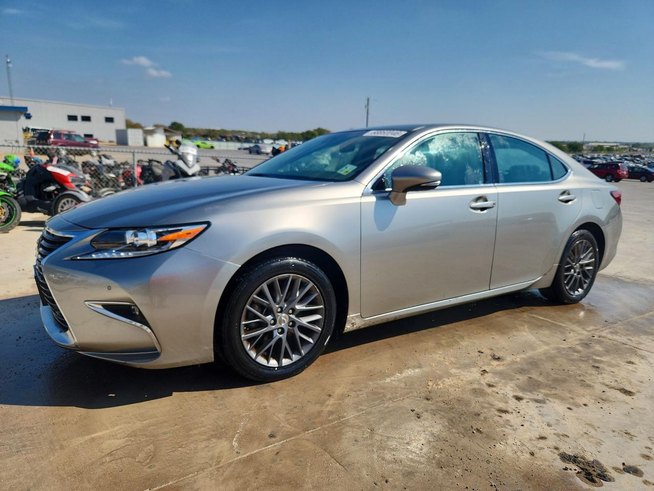 2018 Lexus ES 350 VIN 58ABK1GG8JU106903 — COPART salvage auction photo