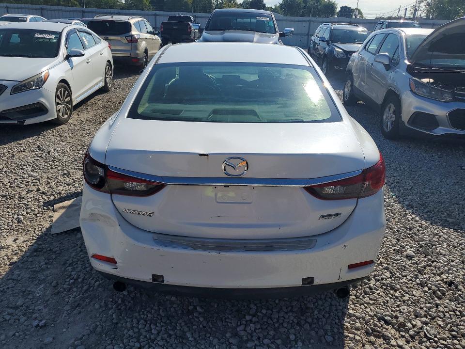 2016 Mazda 6 VIN JM1GJ1V59G1455570 COPART salvage auction — FRONT END, Salvage Title, sold $3,300 on 2026-10-07 (photo 6)