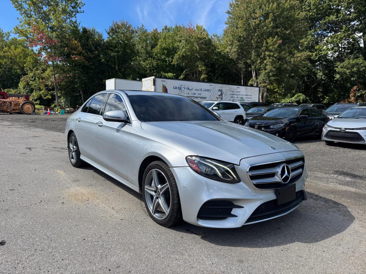 2017 Mercedes-Benz E-Class VIN WDDZF4KB8HA244034 — COPART salvage auction photo