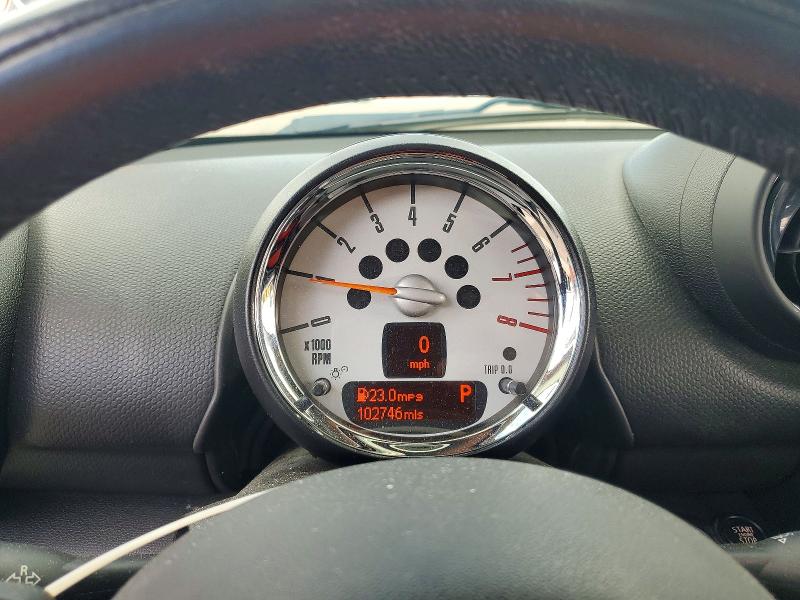 2013 Mini Cooper VIN WMWZC5C53DWP30746 COPART salvage auction — REAR END, Co - Public - Salvage Title, sold $1,500 on 2026-09-10 (photo 9)