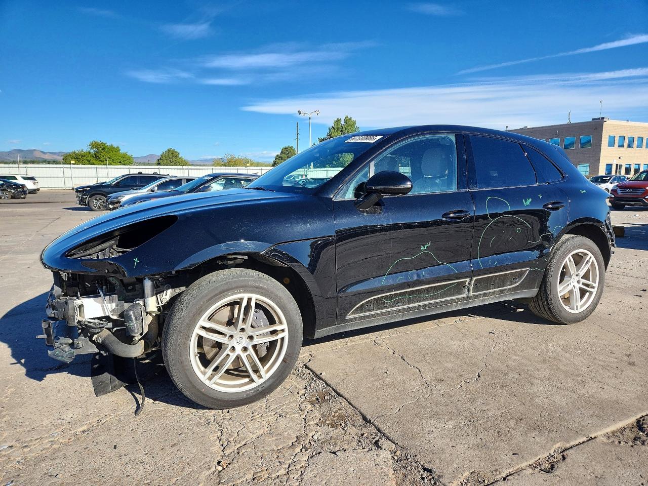 2023 Porsche Macan VIN WP1AA2A50PLB20718 — COPART salvage auction photo