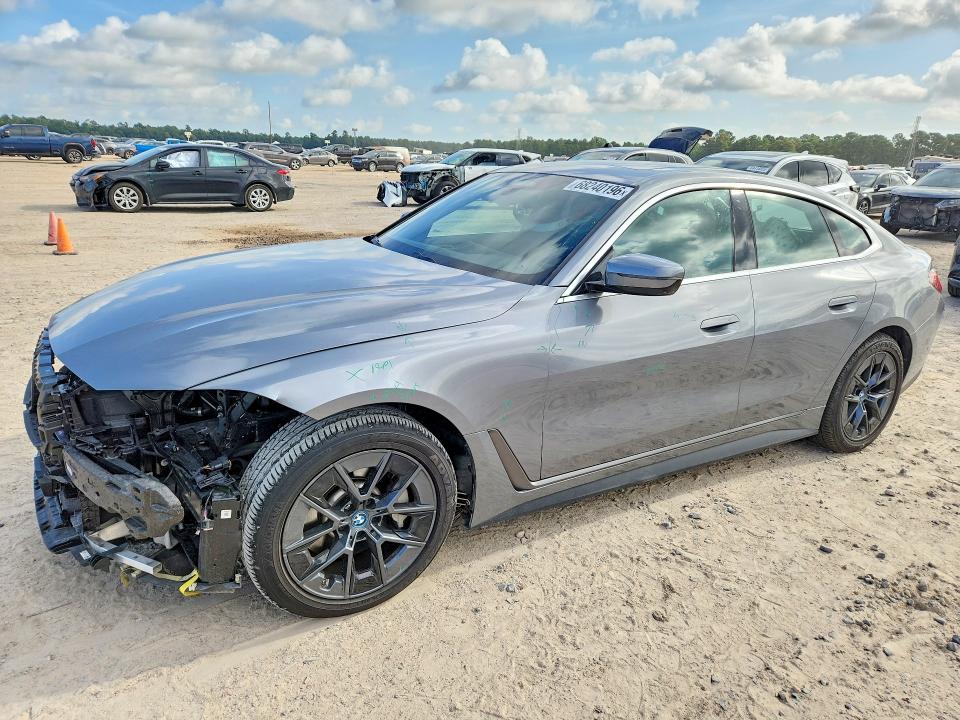 2023 BMW I4 VIN WBY73AW02PFR07728 — COPART salvage auction photo