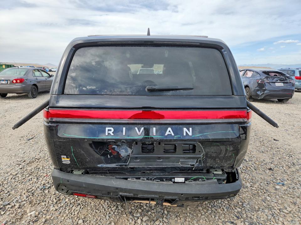 2023 Rivian R1s VIN 7PDSGABA1PN016990 COPART salvage auction — REAR END, Ut - Salvage Certificate, sold $18,600 on 2026-09-11 (photo 6)