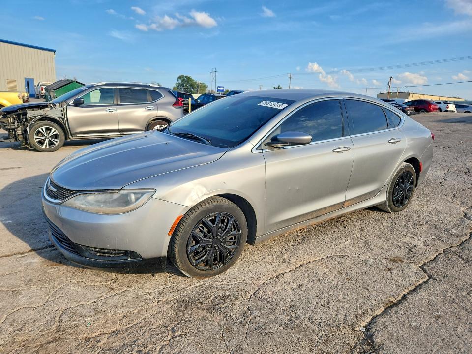 2015 Chrysler 200 VIN 1C3CCCFB7FN563853 COPART salvage auction — FRONT END, OK - CERT OF TITLE-REPOSSESSION, sold $200 on 2026-10-20 (photo 1)