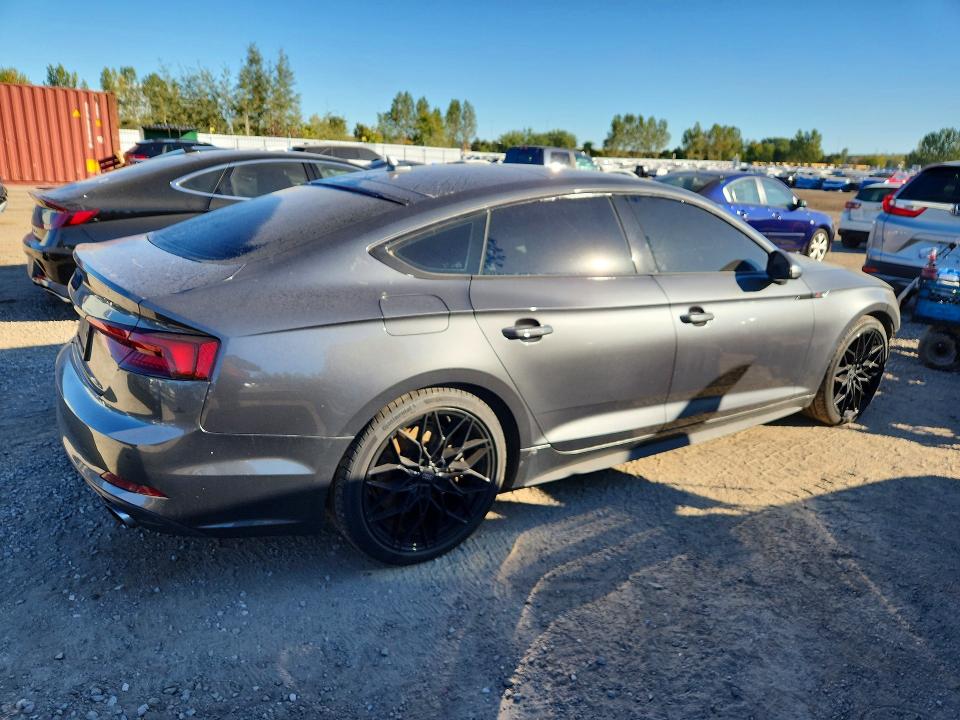 2019 Audi A5 VIN WAUFNCF50KA076327 COPART salvage auction — FRONT END, ON - PERMIT SALVAGE, sold $10,100 on 2026-10-13 (photo 3)