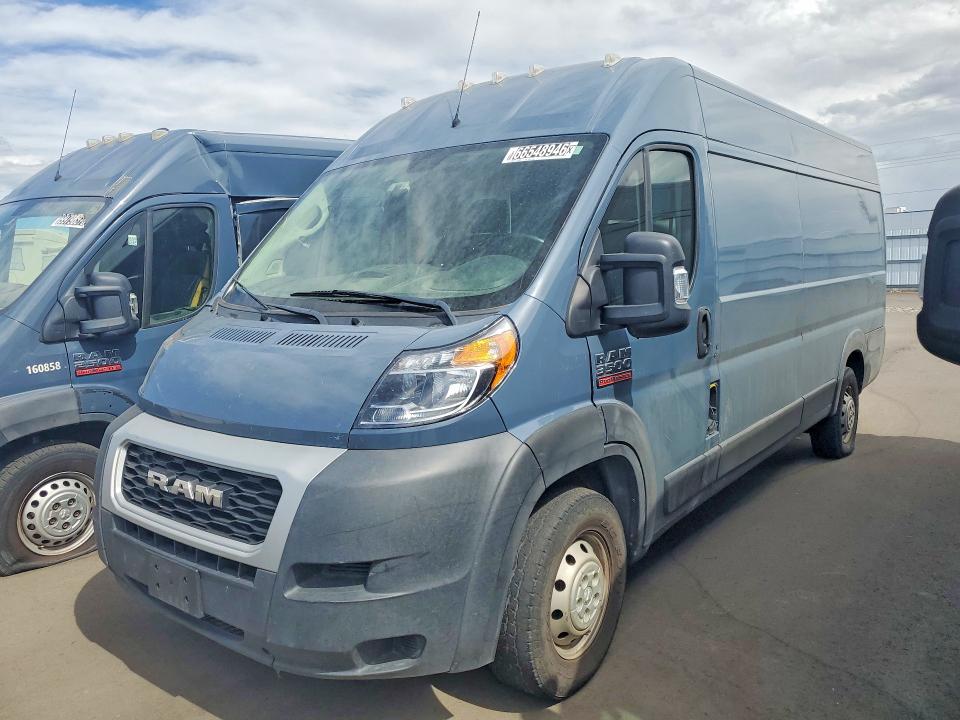 2020 Ram Promaster 3500 VIN 3C6URVJG2LE136570 — COPART salvage auction photo