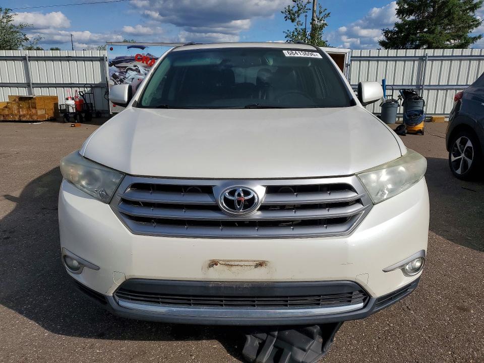 2012 Toyota Highlander VIN 5TDZA3EH6CS026978 COPART salvage auction — MECHANICAL, Mn - Certificate Of Title, sold $0 on 2026-09-16 (photo 5)