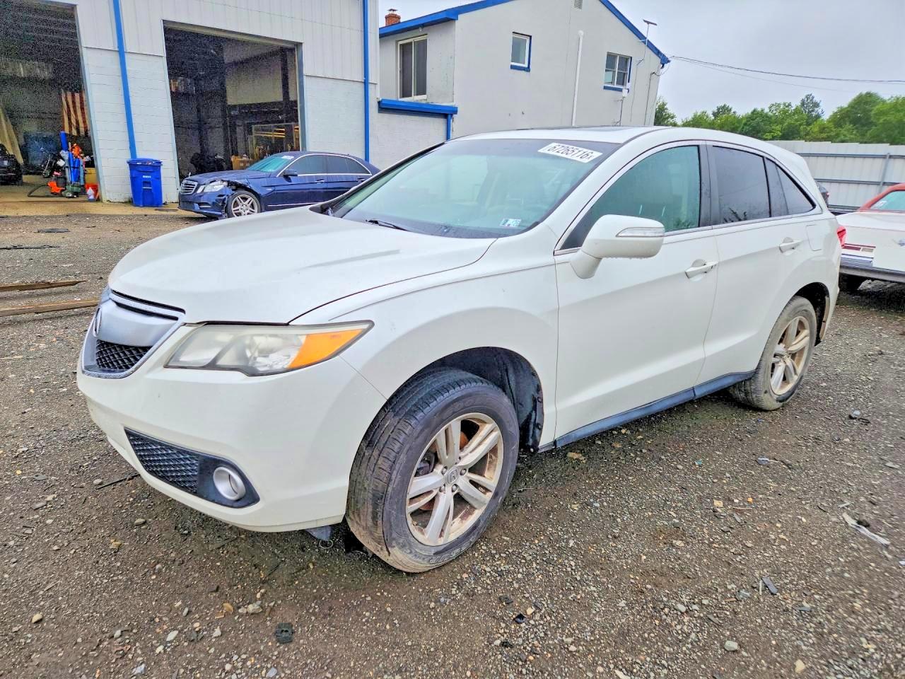 2015 Acura RDX VIN 5J8TB4H58FL019869 COPART salvage auction — Mechanical, VA - CERTIFICATE OF TITLE, sold $1,200 on 2026-10-08 (photo 1)