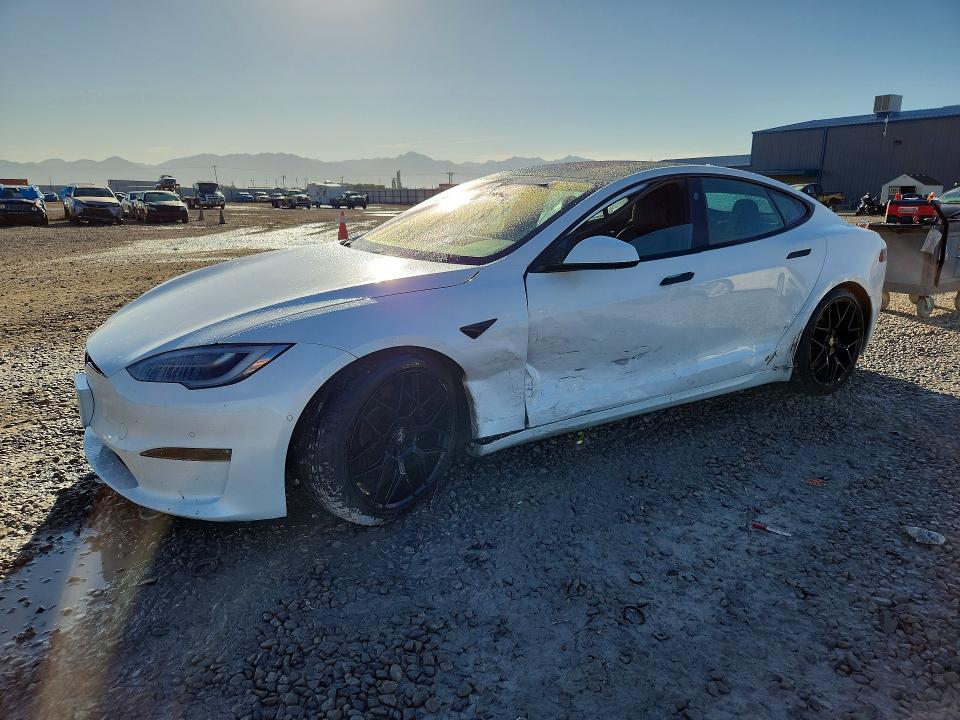 2021 Tesla Model s VIN 5YJSA1E5XMF436247 — COPART salvage auction photo