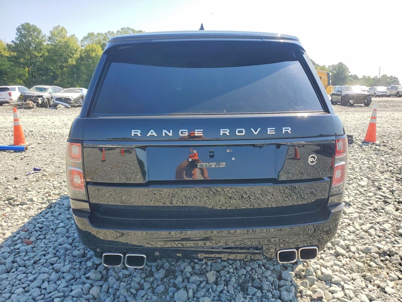 2018 Land rover RANGE ROVER VIN SALGS2RE2JA385326 COPART salvage auction — Water/Flood, NC - SALVAGE CERT-WATER/FLOOD DAMAG, sold $13,800 on 2026-10-09 (photo 6)