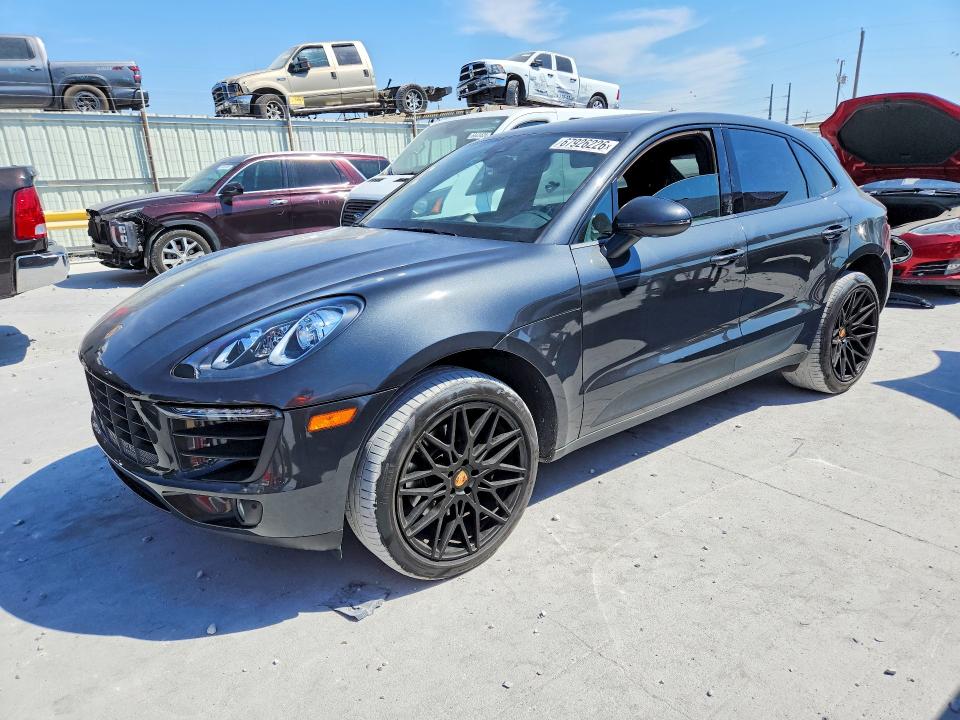 2018 Porsche Macan VIN WP1AA2A56JLB14221 — COPART salvage auction photo