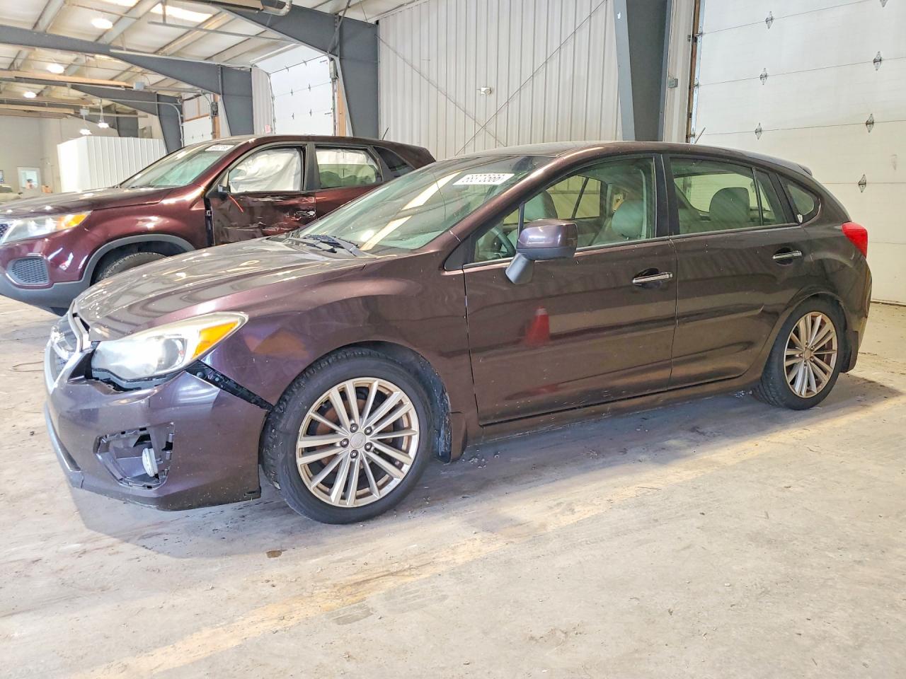 2013 Subaru Impreza VIN JF1GPAH67DH203540 COPART salvage auction — Front End, PA - CERT OF TITLE, sold $875 on 2026-09-18 (photo 1)