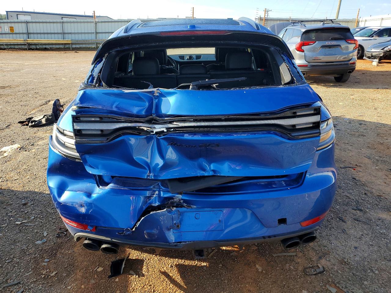 2021 Porsche Macan VIN WP1AG2A53MLB51178 COPART salvage auction — Rear End, St - Salvage Title, sold $21,200 on 2026-09-25 (photo 6)