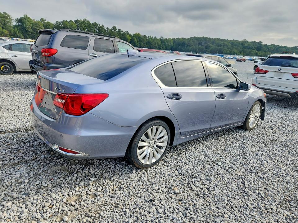 2014 Acura RLX VIN JH4KC1F93EC006892 COPART salvage auction — FRONT END, Md - Cert Of Salvage > 75% Damage, sold $2,700 on 2026-09-29 (photo 3)