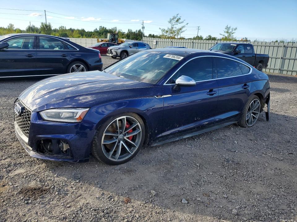 2018 Audi S5 VIN WAUC4CF54JA009556 — COPART salvage auction photo