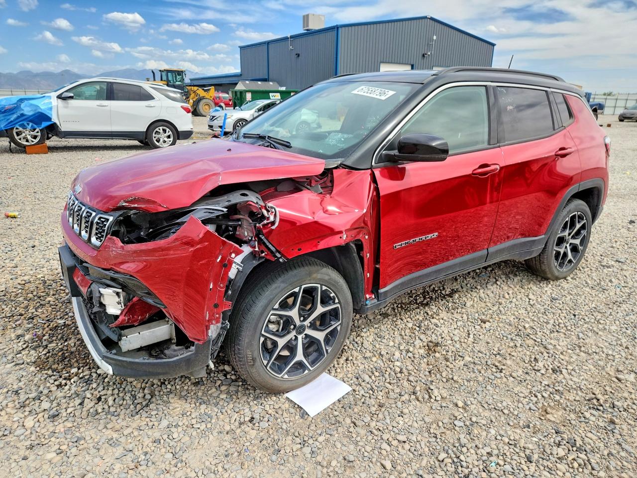 2025 Jeep Compass VIN 3C4NJDCN5ST546493 — COPART salvage auction photo