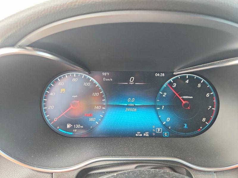 2022 Mercedes-benz Glc VIN W1N0G8DB8NV370623 COPART salvage auction — FRONT END, TX - SALVAGE VEHICLE TITLE (P), sold $14,500 on 2026-09-08 (photo 9)