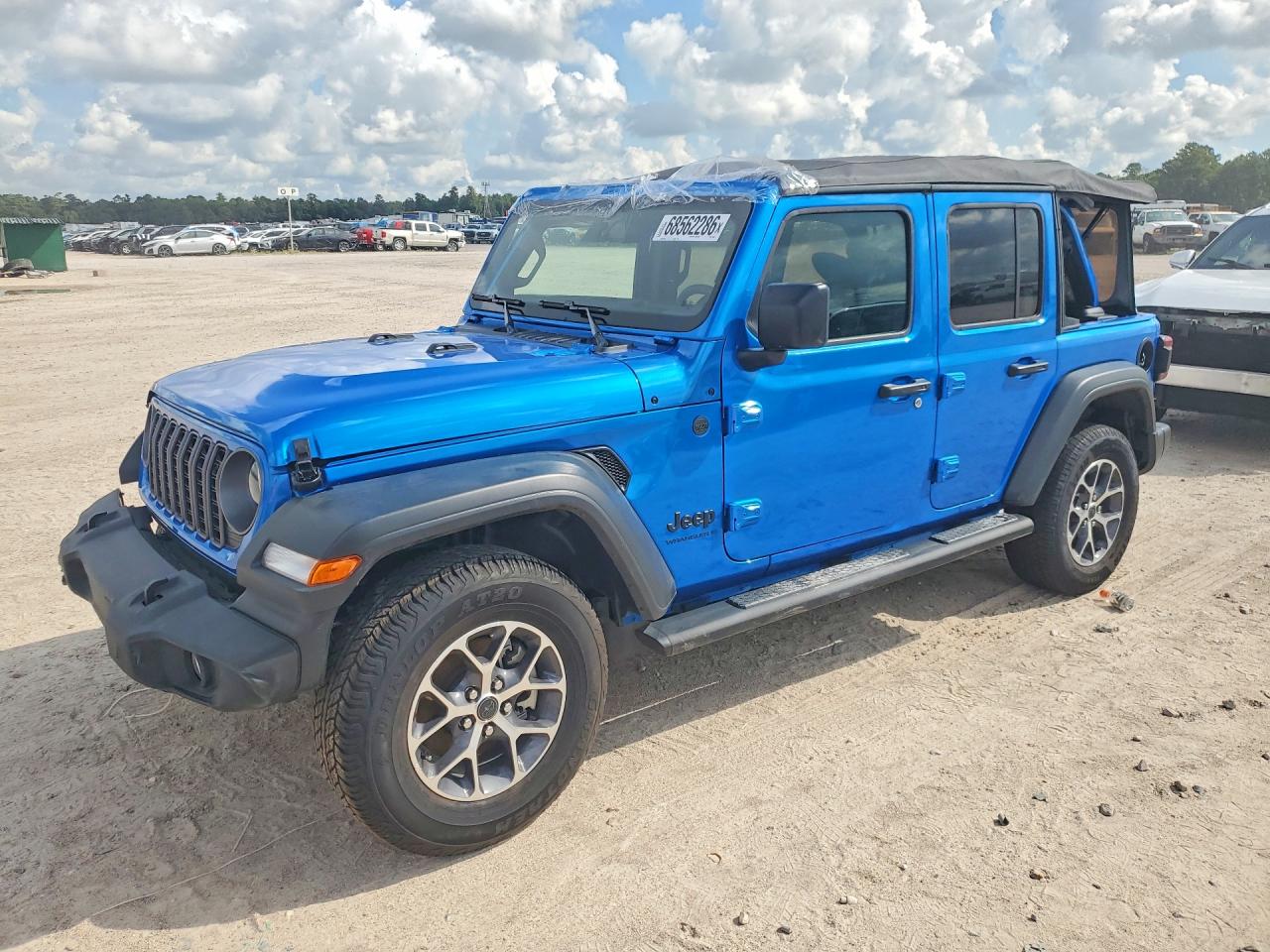 2026 Jeep Wrangler VIN 1C4PJXDG7TW213301 — COPART salvage auction photo