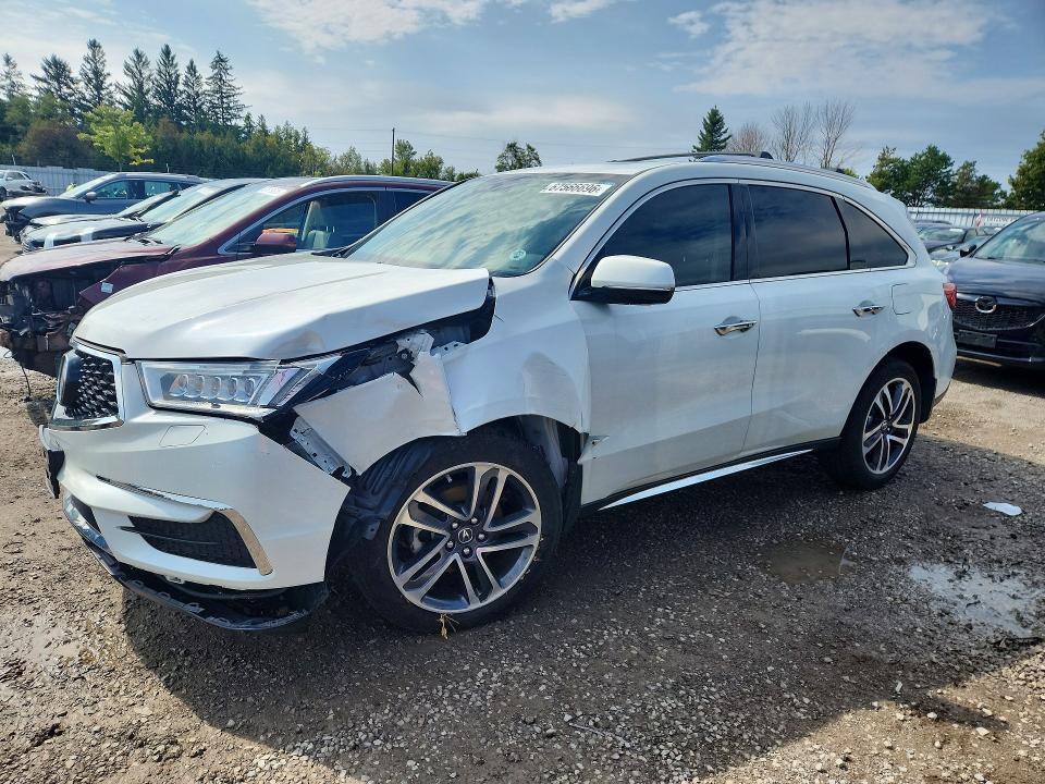2018 Acura Mdx VIN 5J8YD4H49JL802716 — COPART salvage auction photo