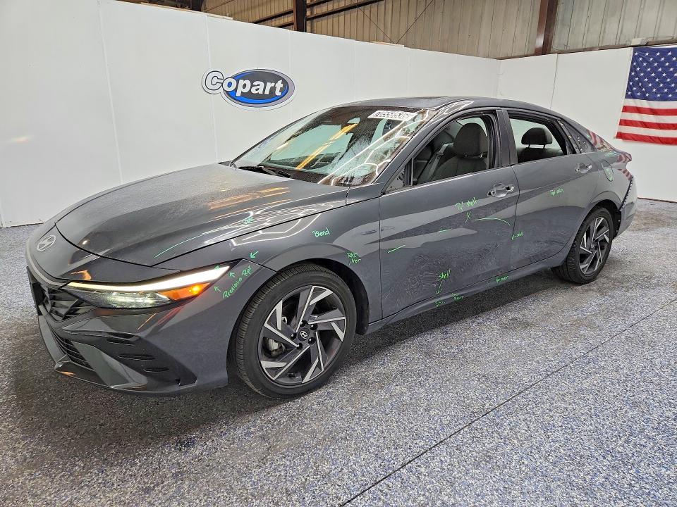 2025 Hyundai Elantra VIN KMHLS4DGXSU000424 — COPART salvage auction photo
