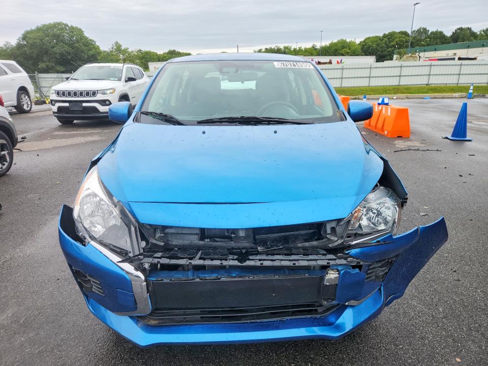 2024 Mitsubishi Mirage VIN ML32AUHJ2RH024828 COPART salvage auction — FRONT END, FL - CERTIFICATE OF TITLE, sold $4,550 on 2026-09-02 (photo 5)