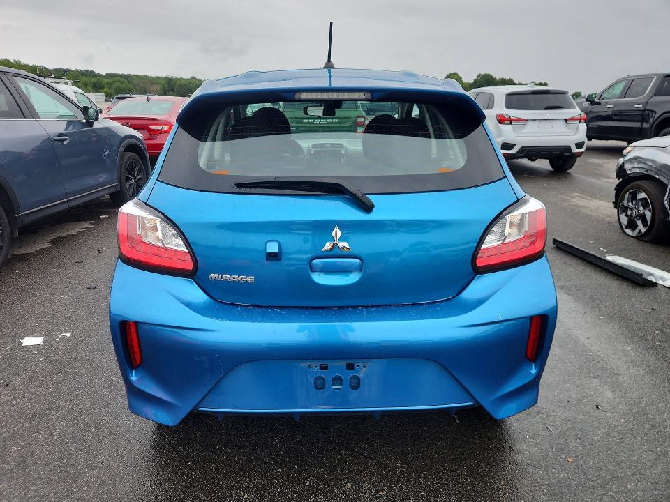 2024 Mitsubishi Mirage VIN ML32AUHJ2RH024828 COPART salvage auction — FRONT END, FL - CERTIFICATE OF TITLE, sold $4,550 on 2026-09-02 (photo 6)