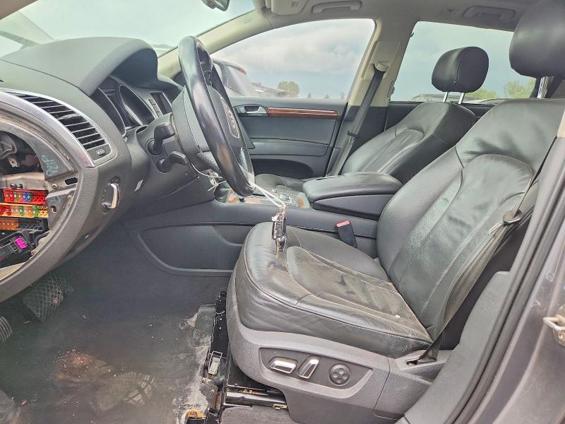 2012 Audi Q7 VIN WA1LMBFE9CD003728 COPART salvage auction — FRONT END, Il - Dealer Only Clean Title (P), sold $1,900 on 2026-10-09 (photo 7)