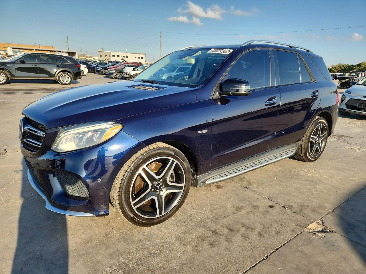 2018 Mercedes-Benz GLE-Class VIN 4JGDA6EBXJB053656 — COPART salvage auction photo