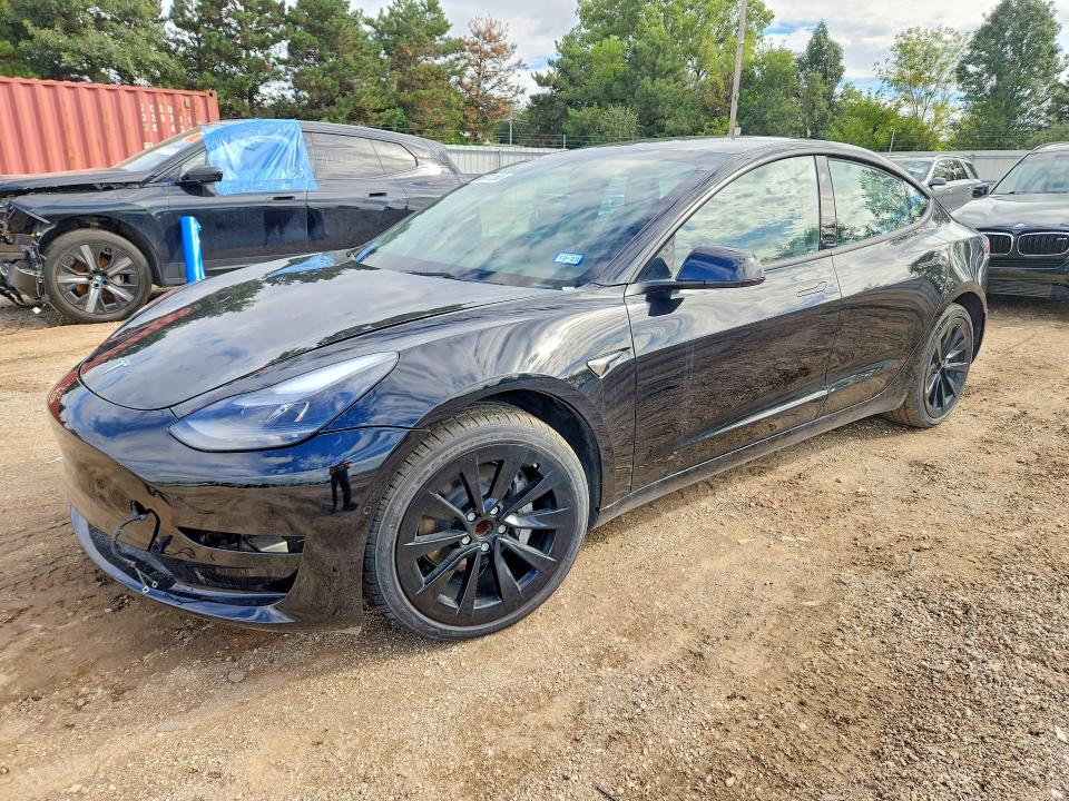 2023 Tesla Model 3 VIN 5YJ3E1EA1PF439256 — COPART salvage auction photo
