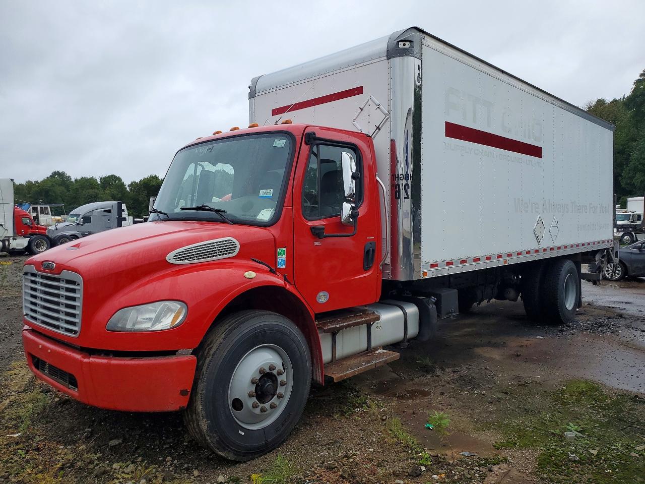 2017 Freightliner M2 VIN 1FVACXDT4HHHY2624 COPART salvage auction — Minor Dent/Scratches, OH - CERTIFICATE OF TITLE, sold $11,100 on 2026-10-08 (photo 1)