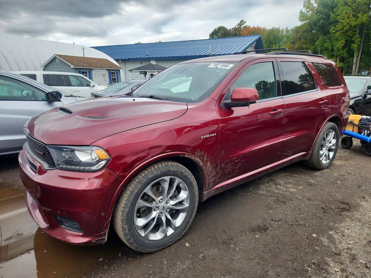2020 Dodge Durango VIN 1C4SDJCT6LC302341 — COPART salvage auction photo