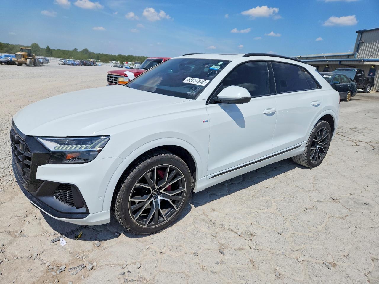 2021 Audi Q8 VIN WA1EVAF18MD032443 — COPART salvage auction photo