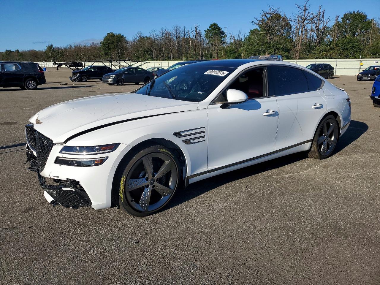 2023 Genesis G80 VIN KMTGB4SD9PU191826 — COPART salvage auction photo