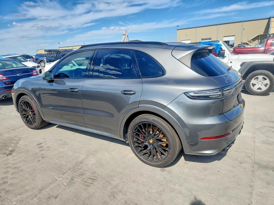 2021 Porsche Cayenne VIN WP1AG2AY1MDA33179 COPART salvage auction — REAR END, Tx - Salvage Vehicle Title, sold $29,750 on 2026-10-01 (photo 2)