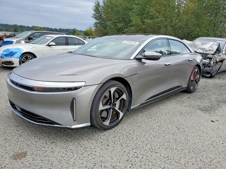 2023 Lucid Air VIN 50EA1TEA9PA001782 — COPART salvage auction photo