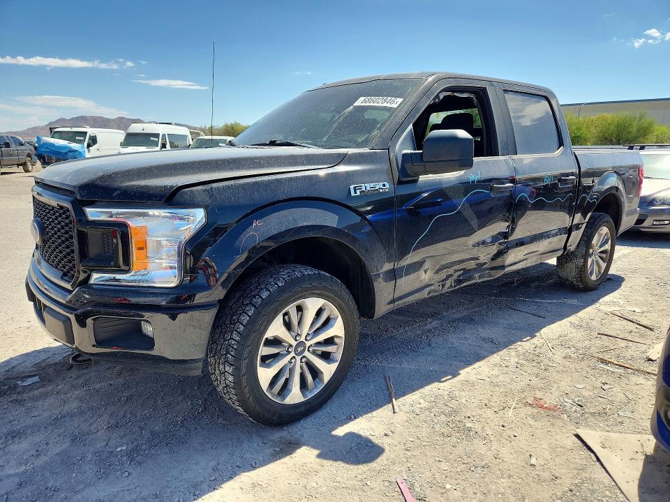 2018 Ford F-150 lightning VIN 1FTEW1EP6JKD93427 — COPART salvage auction photo