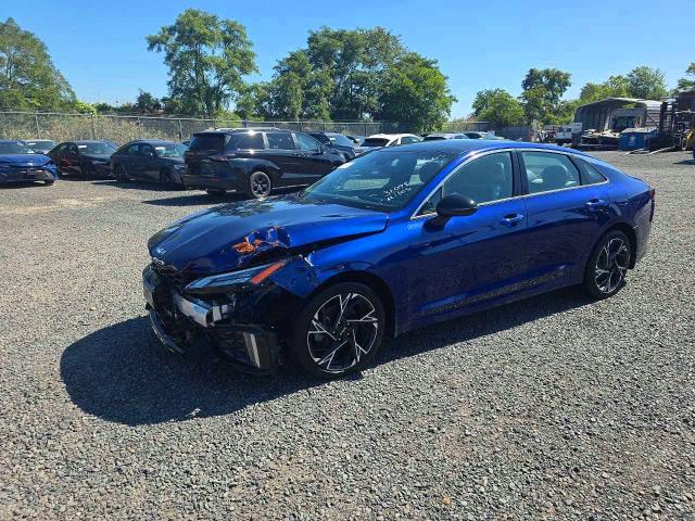 2025 Kia K5 VIN KNAG64J77S5283466 COPART salvage auction — FRONT END, Ny - Mv-907A Salvage Certificate, sold $9,600 on 2026-10-09 (photo 1)