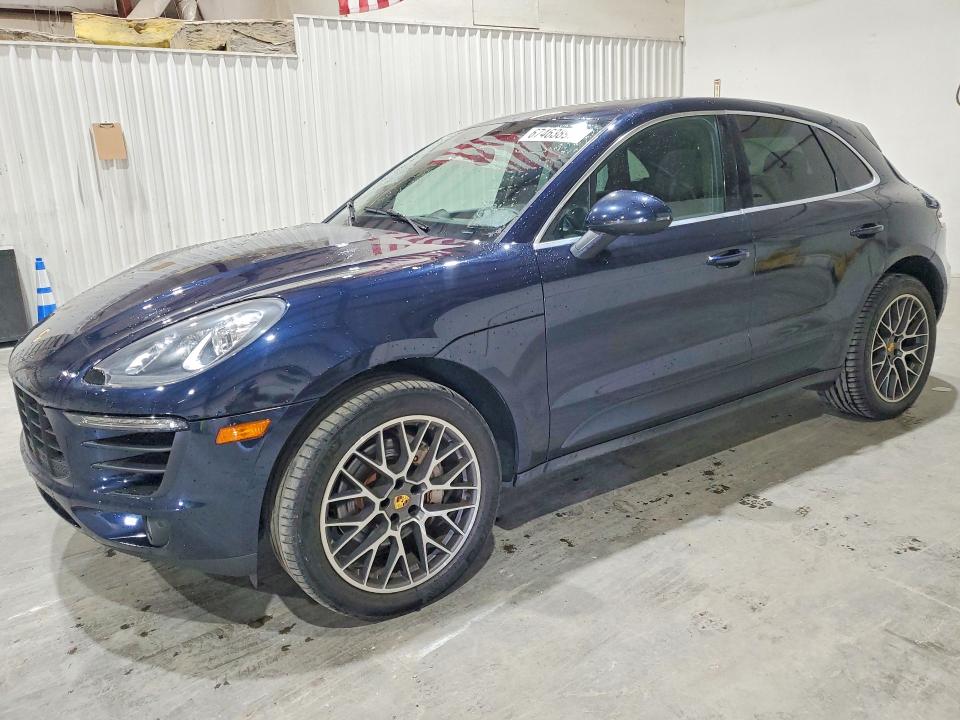 2017 Porsche Macan VIN WP1AB2A56HLB18731 — COPART salvage auction photo