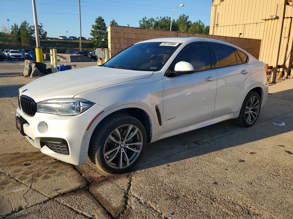 2018 BMW X6 VIN 5UXKU6C5XJ0Z66556 — COPART salvage auction photo