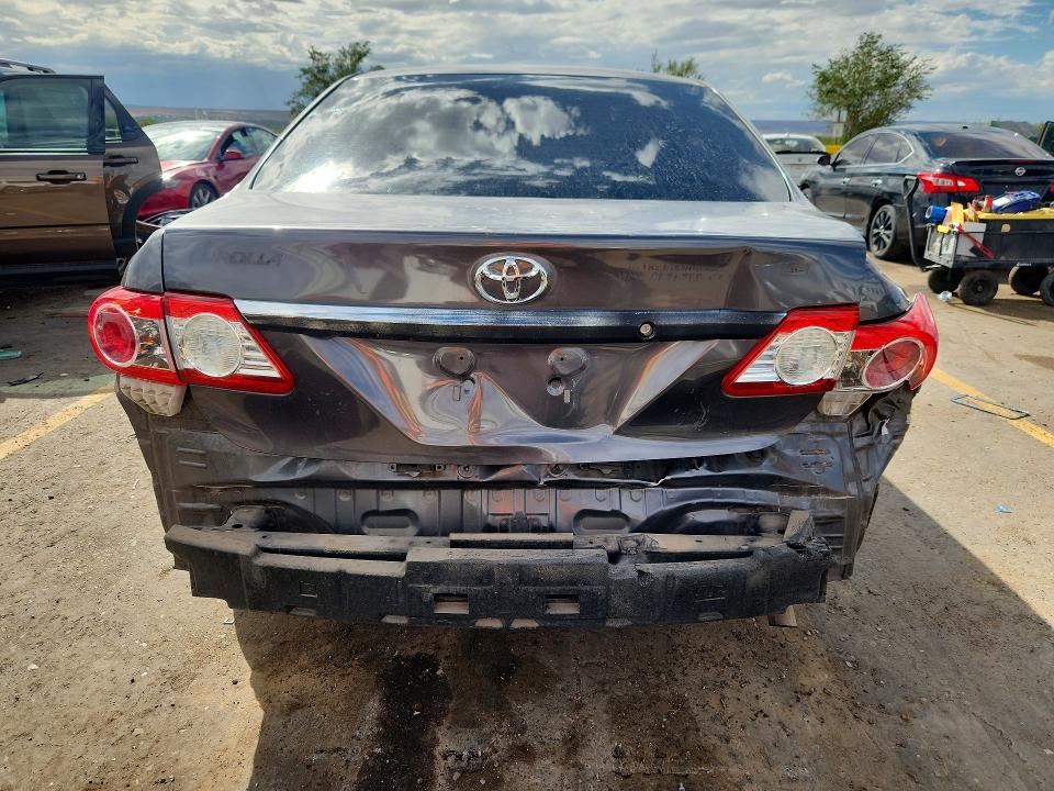 2013 Toyota Corolla VIN 5YFBU4EE9DP192426 COPART salvage auction — REAR END, NM - CERT OF TITLE-SALVAGE, sold $200 on 2026-10-05 (photo 6)